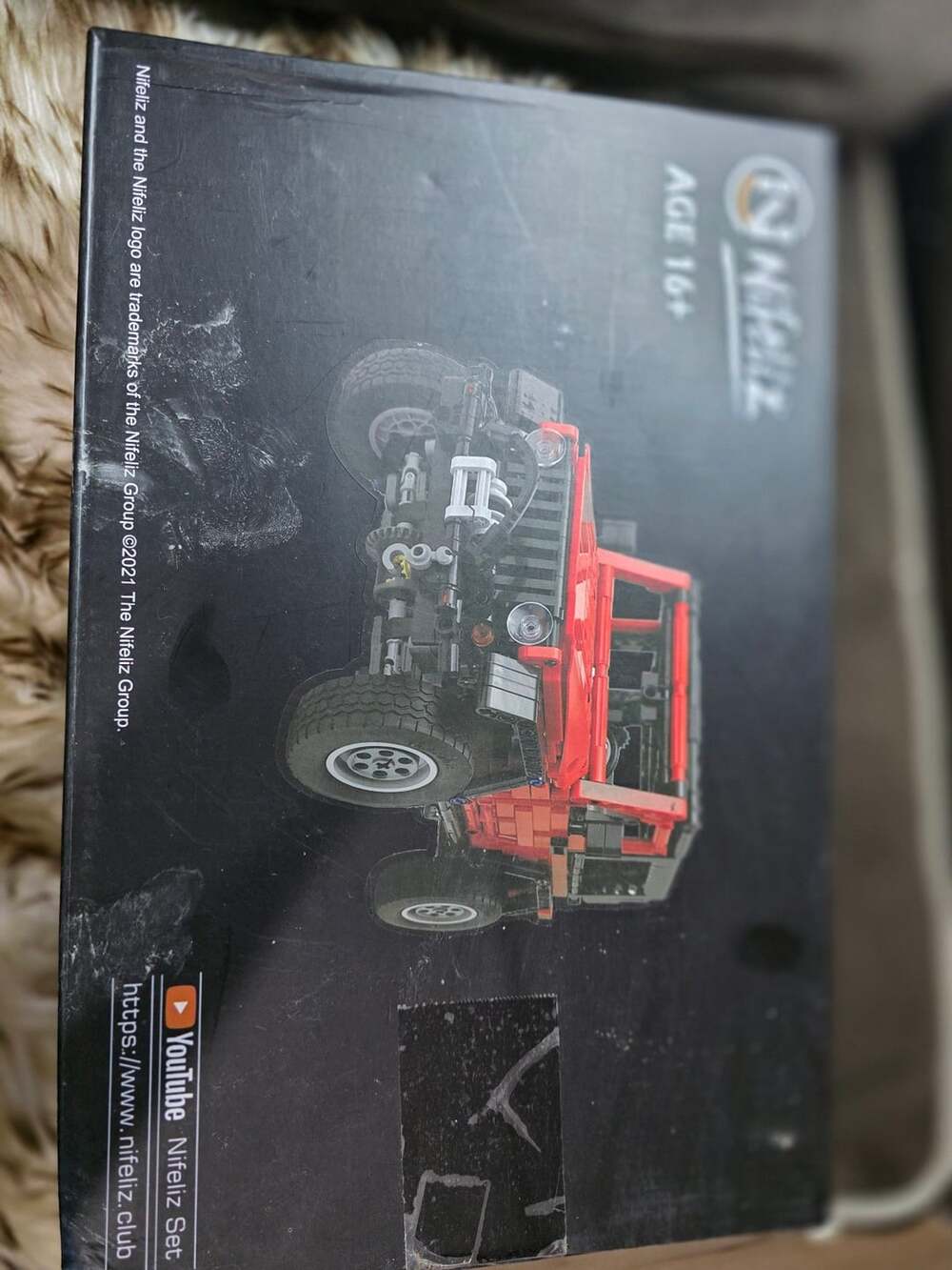 Nifeliz Mini Off Road Car Wrange MOC Building Blocks